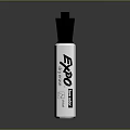Exaver 100ml White Bottle With Black Top Portable Container For Daily Use