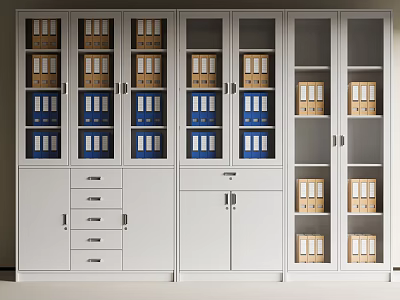 Modern File Cabinet Office File Cabinet Iron Cabinet File Cabinet File Cabinet Locker Floor Data File Cabinet 3d model