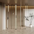 Modern Minimalist Wall Lights With Sleek Metal Frames And Warm LED Glow For Interior Design