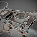 Industrial Metal Mechanical Device With Cable And Knob For Industrial Machinery