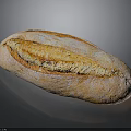 Freshly Baked Artisan Bread With Golden Crust And Soft Interior