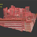 Intricate 3D Urban City Model With Various Building Heights And Street Layout Details
