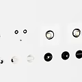 Modern Recessed Spotlights Lighting Fixtures With Various Styles And Black White Finishes