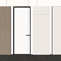 Modern Hinged Doors In Various Styles Colors And Materials For Interior Design 3d model