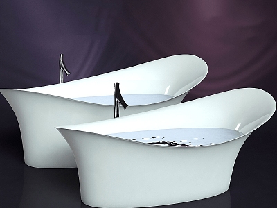 Bathtub Bathroom Toilet Home Ceramic Faucet Home Decoration model