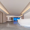 Modern Beauty Hair Salon Interior Design With Open Layout And Stylish Reception Desk