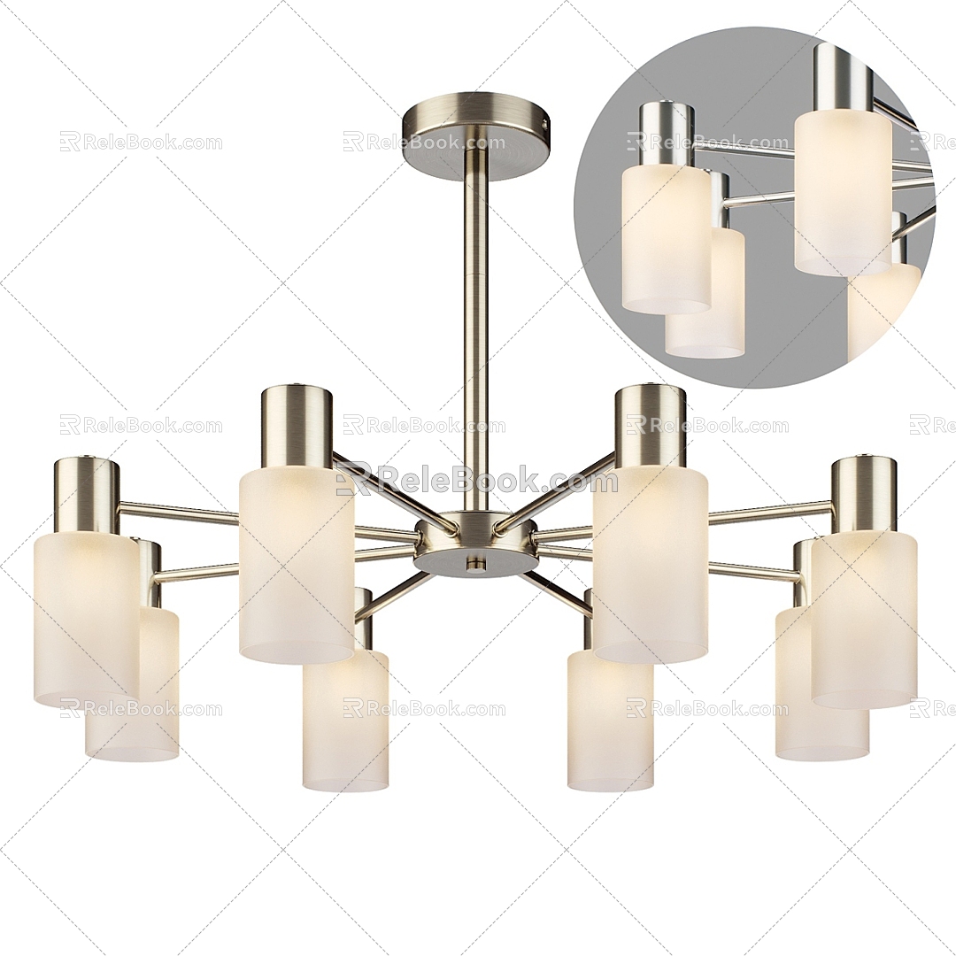 Simple Light Luxury Chandelier model