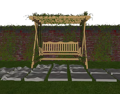 Hanging chair 3d model