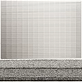 Modern Square Carpet Carpet 3d model