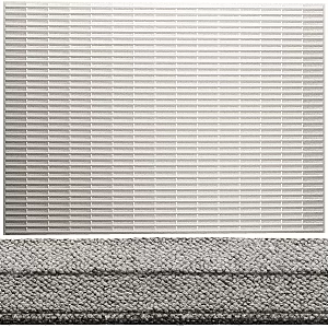 Modern Square Carpet 3d model