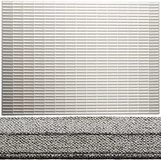 Modern Square Carpet 3d model