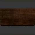 Traditional Dark Solid Wood Bookshelf With Open Storage Shelves And Drawers