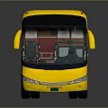 Bus Large Bus CMB Medium Van Large Van Bus School Bus Van Box Car 3d model