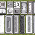 Garden Ornaments With Diverse Paving Patterns And Geometric Designs For Outdoor Spaces