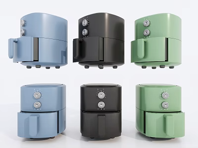 Modern Air Fryer Air Fryer Kitchen Small Appliances 3d model