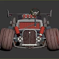 Modern car travel car self-modified car modified car 3d model