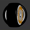Black Stacked Car Tires Featuring Liberty Walk Brand Logo Design