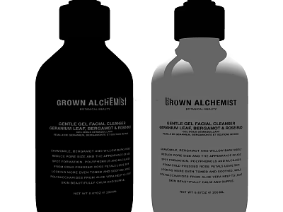Grown Alchemist Bathroom Accessories Gentle Facial Cleanser For Daily Skincare Routine 3d model