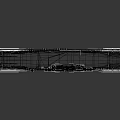 Aircraft Carrier Water Transportation Featuring Gray Hull Brown Bottom Superstructure And Radar Antennas On Deck