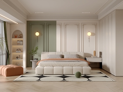 French Bedroom 3d model