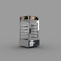 Commercial Food Steamer With Glass Door And Multiple Layer Racks