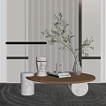 Modern coffee table 3d model