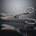 High Quality Stainless Steel Scissors Essential Hardware Tool For Precise Cutting Tasks 3d model