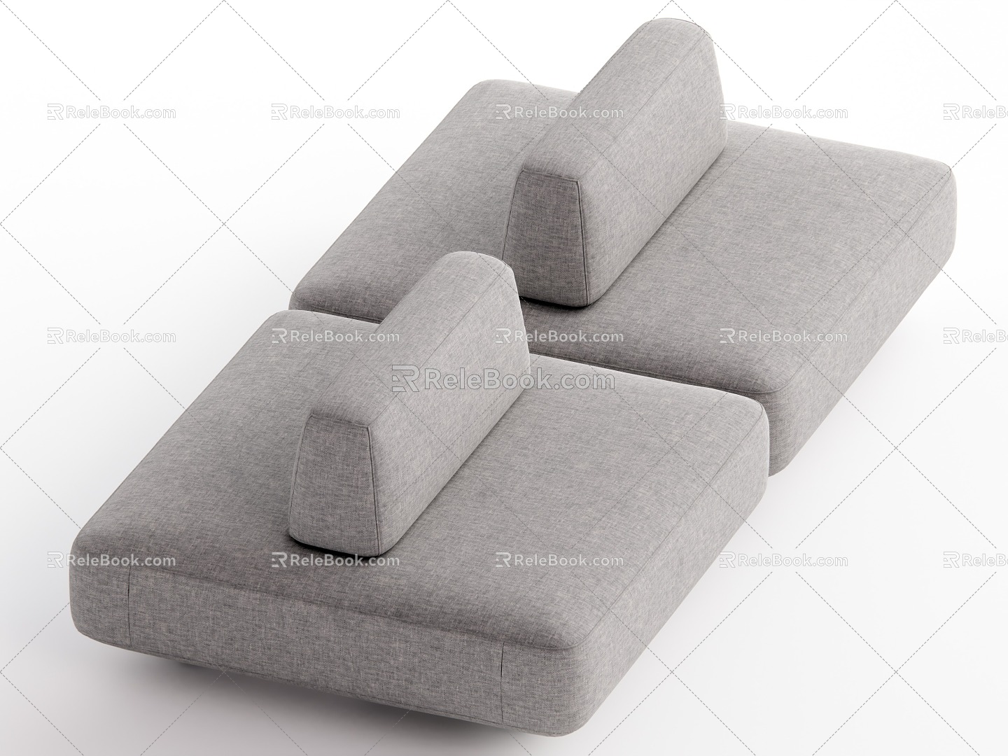 Modern Multiplayer Sofa 3d model