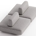 Modern Multiplayer Sofa 3d model