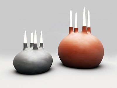 Candle Holder Creative Candle Holder 3d model