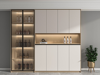 Modern Wine Cabinet model