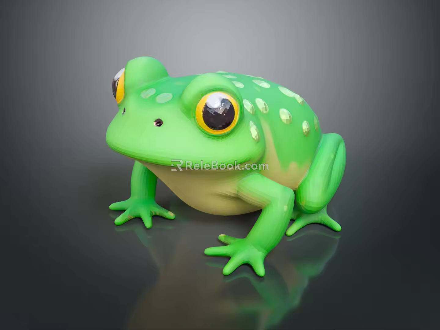 Frog Poison Frog Game Frog Reptile Cold Blooded Animal Reptile 3d model