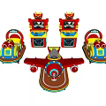 Modern Game Machine Shake Game Machine 3d model