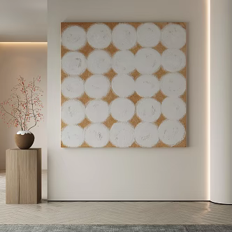 modern decorative painting 3d model