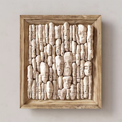 Modern Wall Decorations Skull Wall Decorations Pendant 3d model