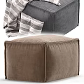 Colorful Velvet Ottoman Designs with Decorative Pillows and Cozy Blankets