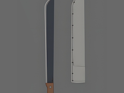 Cartoon knife cartoon knife animation knife weapon cold weapon dagger model