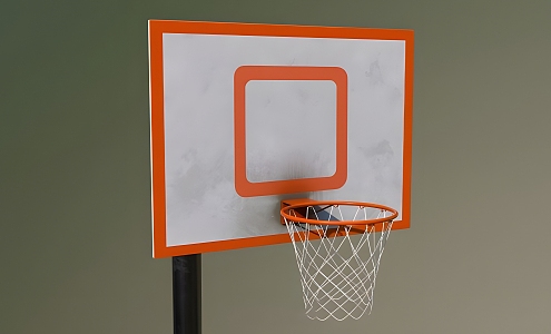 basketball stand 3d model