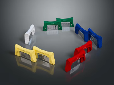 Practical Versatile Multicolor Hardware Tools With Various Shapes And Sturdy Design 3d model