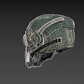 Sci-fi Helmet Pilot Helmet Insect Shape Hat Protective Helmet 3d model