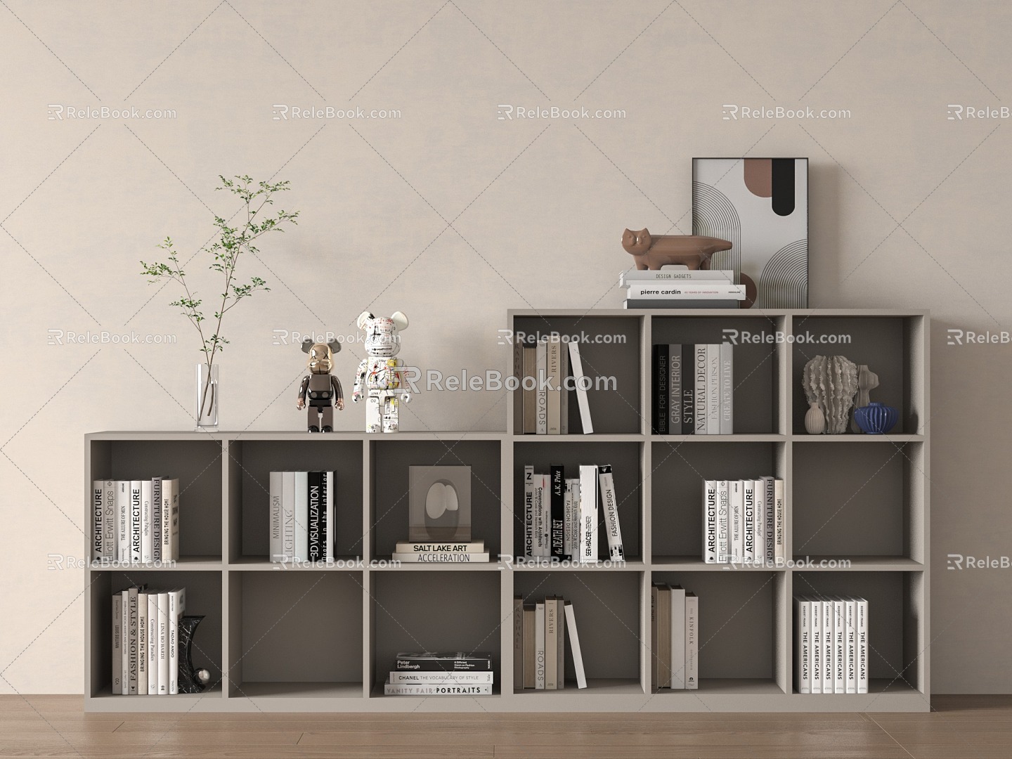 Bookcase 3d model