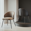 Modern single chair 3d model