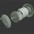 Durable Stainless Steel Mesh Filter Components For Kitchen Electrical Appliance