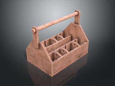 Box Small Box Container Realistic 3d model