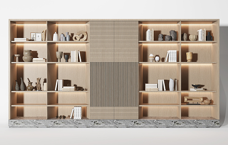 Modern Decorative Cabinet 3d model