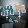 Efficient Solar Panels With Various Sizes And Designs For Household Daily Electrical Appliances