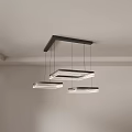 Modern Contemporary Ceiling Light Fixtures Combination With Circular And Rectangular Designs 3d model