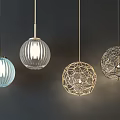 Modern Pendant Lights Featuring Glass and Geometric Sphere Designs for Interior Decor