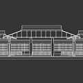 Chinese Ancient House Wooden House Inn Attic Ancient Architecture Ancient House Building Ancient Architecture 3d model