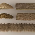 Thatched Awnings In Various Styles Made Of Natural Materials For Outdoors